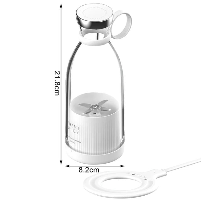 Zoeydam Portable USB Electric Juicer Blender Fruit Mixer