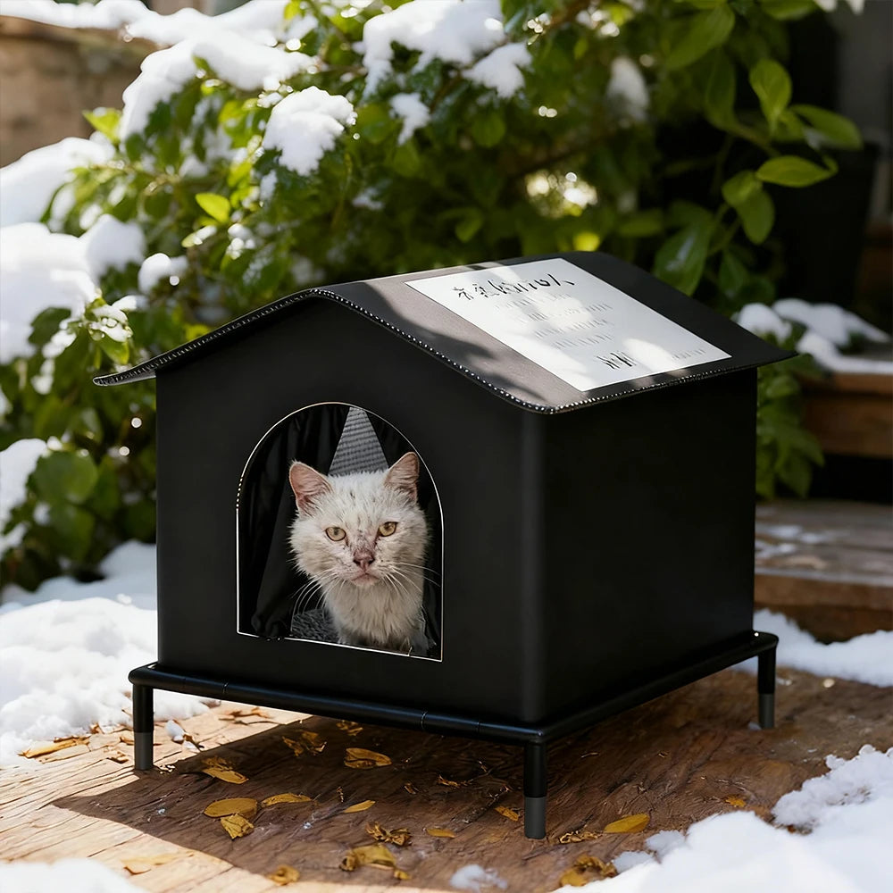 CWV Cat House Outdoor Indoor Insulated Waterproof For Strays All Season