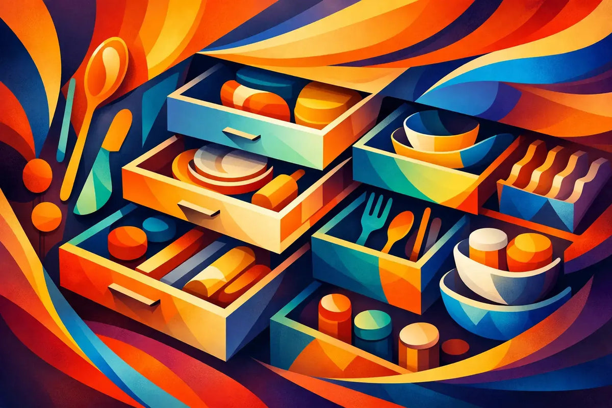 How to Organize Kitchen Drawers Without Clutter