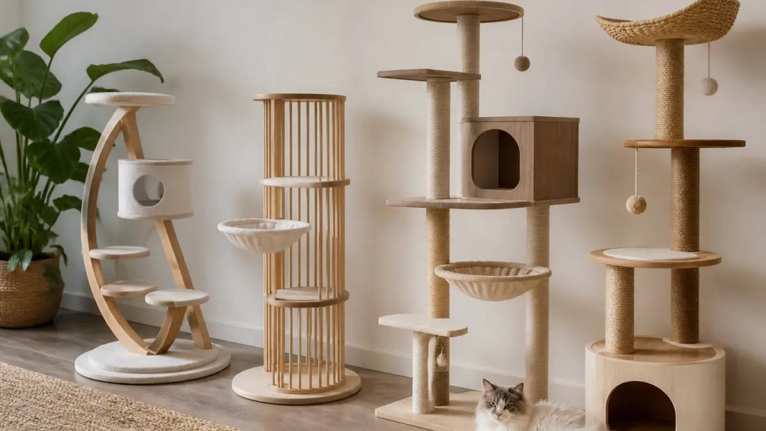 7 Aesthetic Cat Trees for Living Rooms