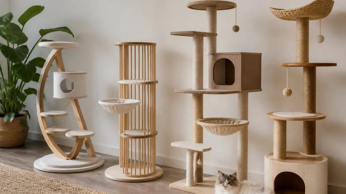 7 Aesthetic Cat Trees for Living Rooms