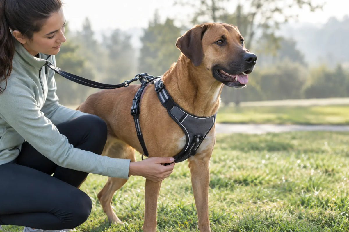 No-Pull Dog Harness Fitting Guide: Measure and Adjust