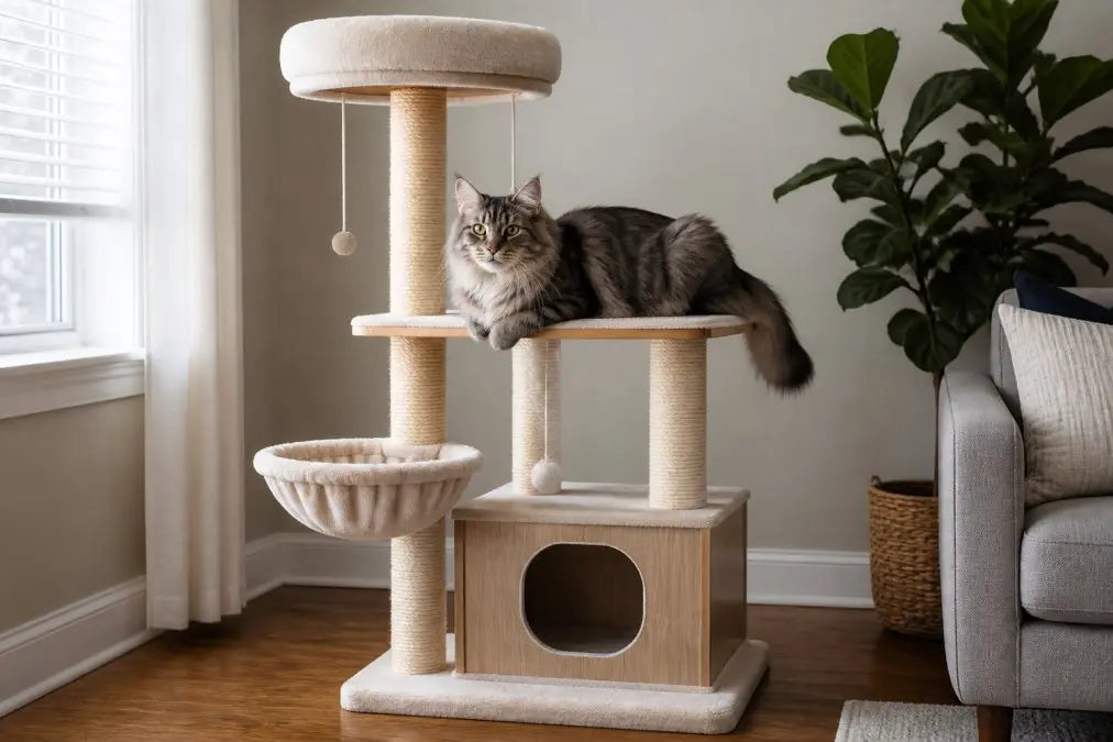 Durable Cat Trees for Large Cats: Stability Guide