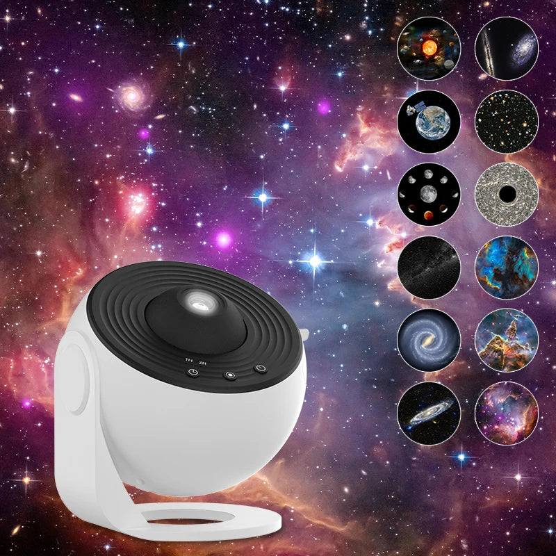 Night Light Galaxy Projector Starry Sky Projector 360° Rotate Planetarium Lamp For Kids Bedroom Valentines Day Gift Wedding Deco Pet and Home Outlet
