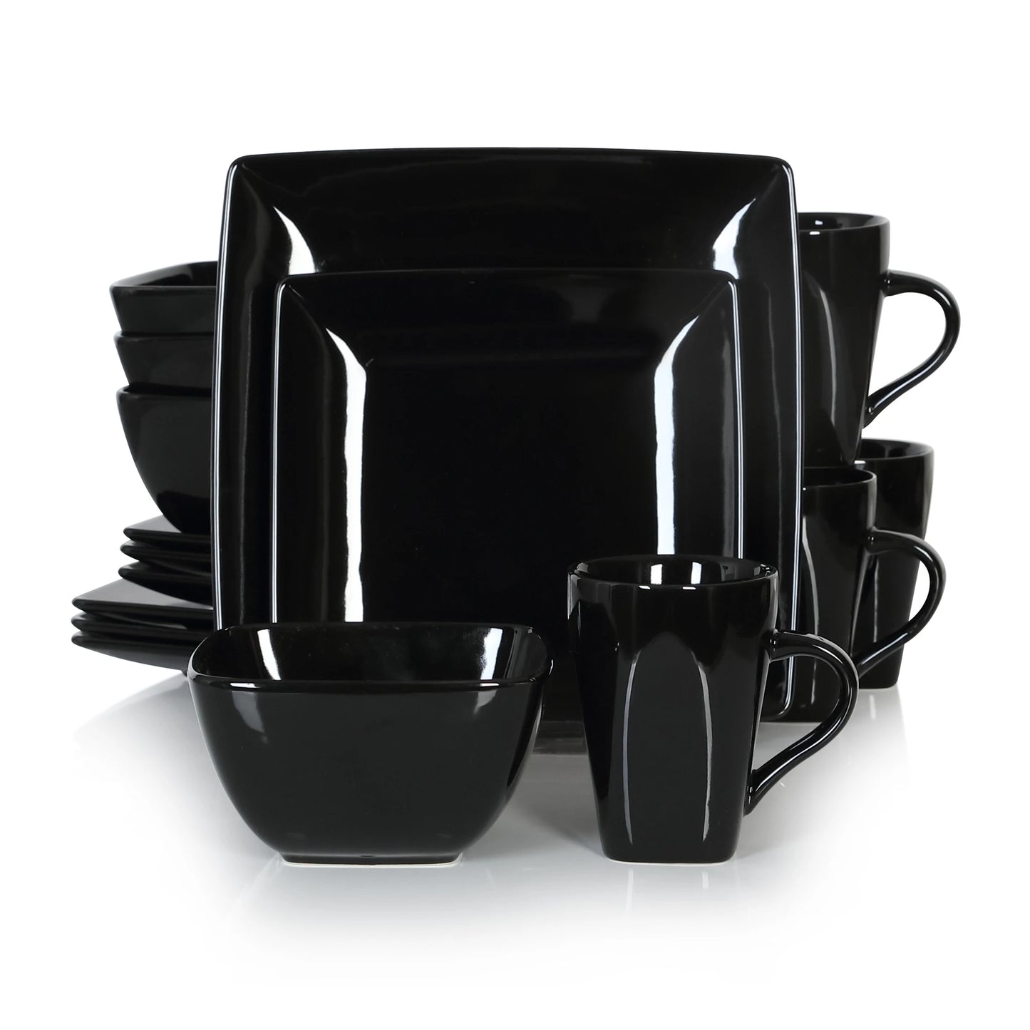 Malacasa Soho Ceramic Dinnerware Set Porcelain Dinnerware Collection