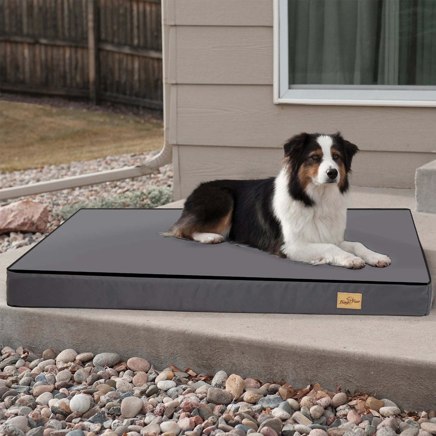 BINGOPAW Washable Orthopedic Dog Bed With Foam Mattress Cover