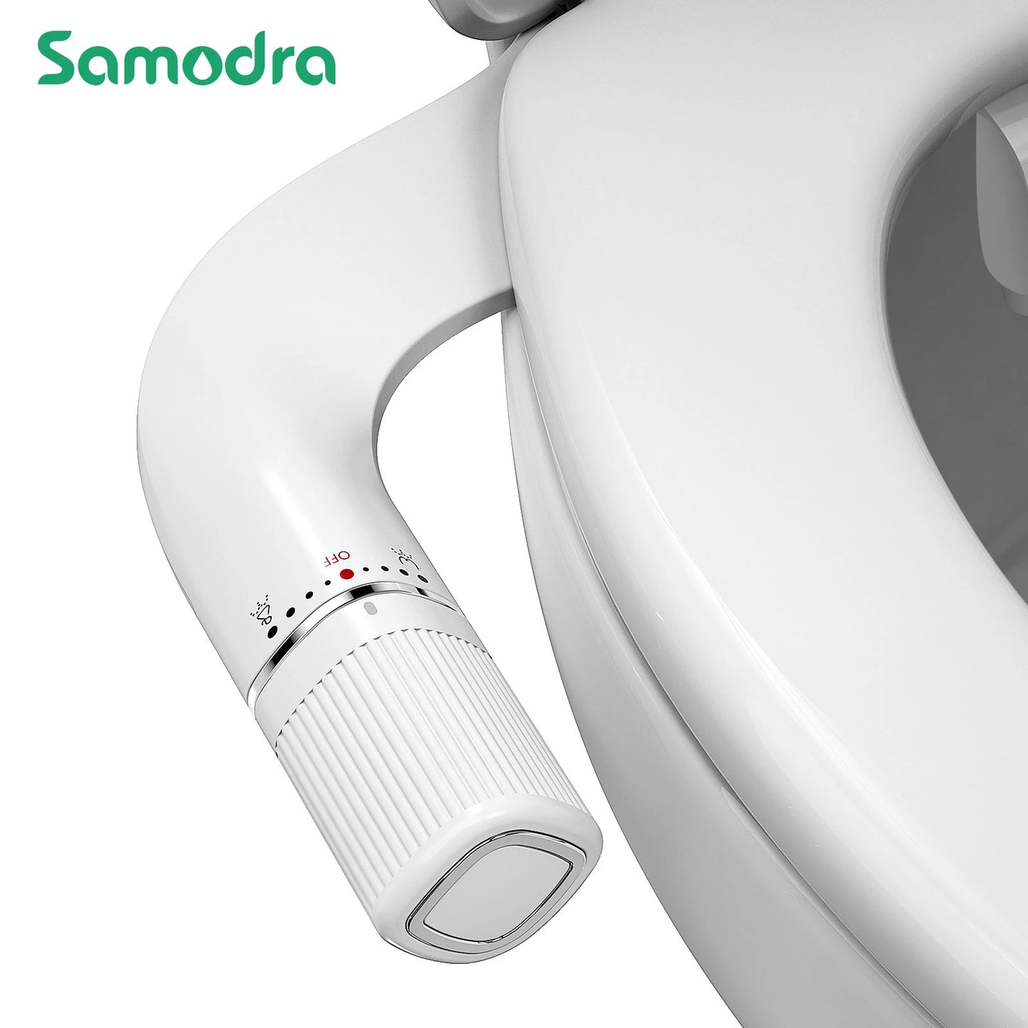 Samodra Non Electric Bidet With Dual Nozzle And Adjustable Pressure