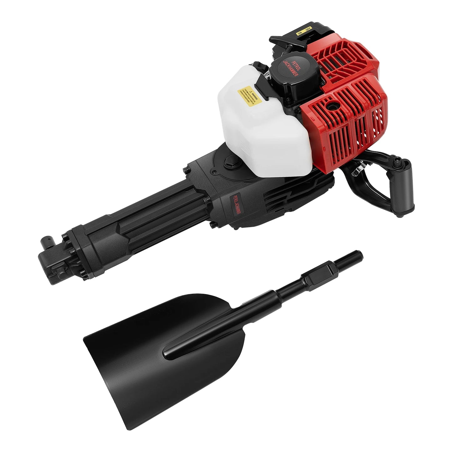 Bymaocar 1900W Gas Powered Garden Tree Digger Excavator 2 Stroke Roots