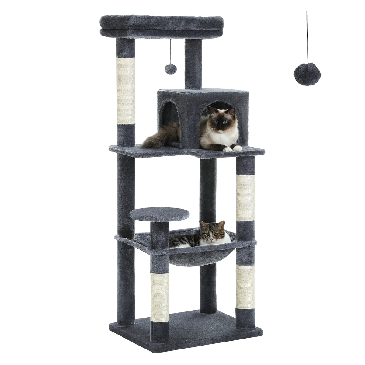 5-Level Cat Tree with Large Hammock