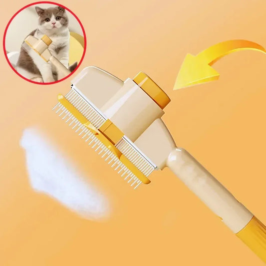 One Button Self Cleaning Dog Comb And Cat Brush For Pets