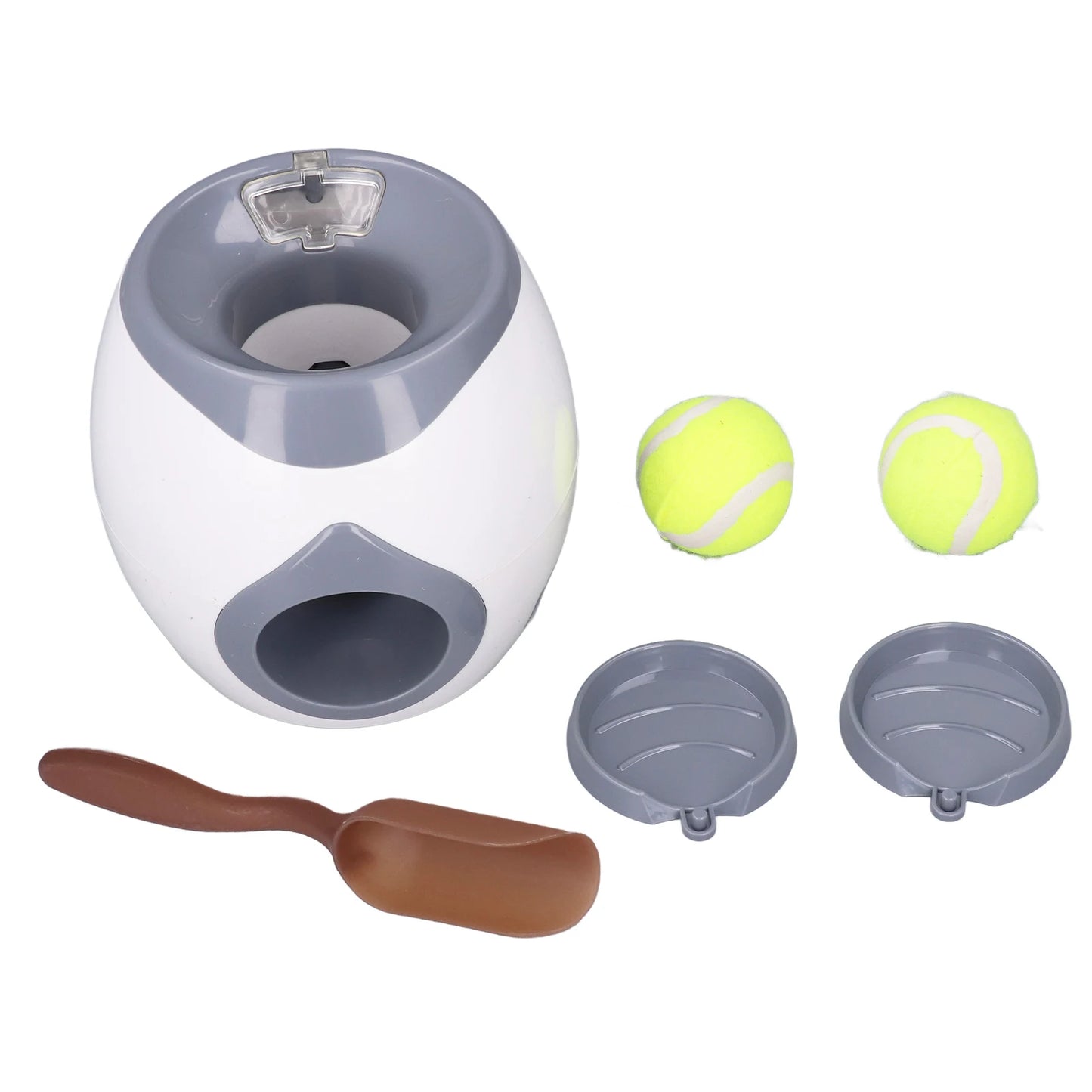 Dog Tennis Ball Feeding Toy 2 Balls Interactive Training Equipment