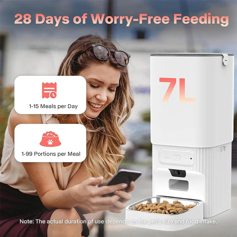7L Smart Pet Feeder