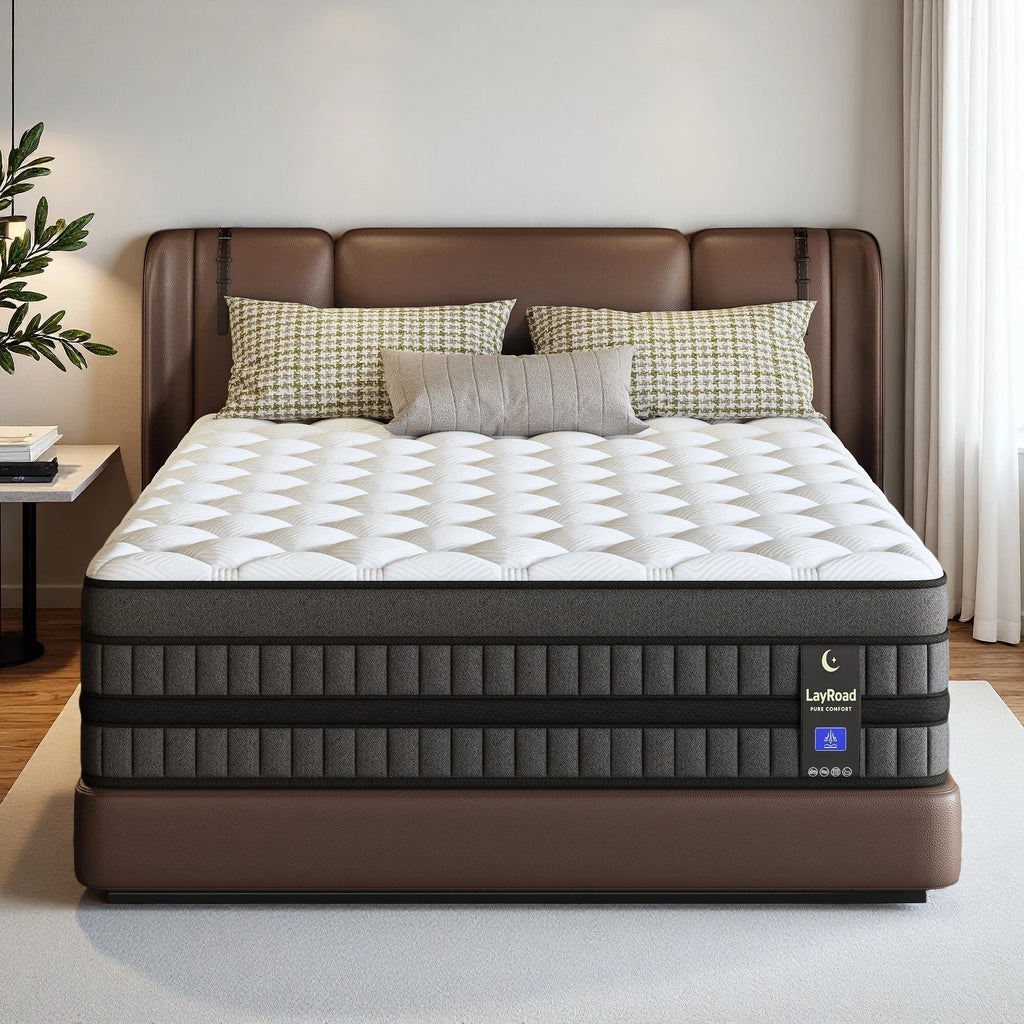 LAYROAD Hybrid Memory Foam Mattress 