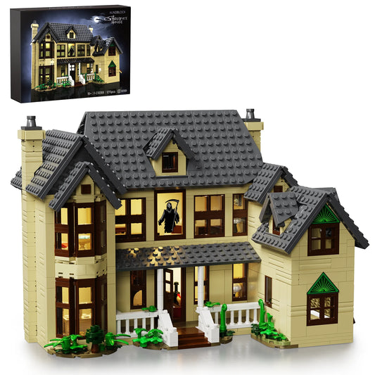 Horror House Building Block Set Haunted House Model Home Decor