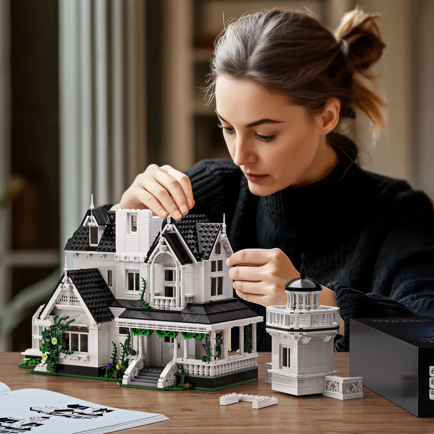 Magic House LED Building Set Victorian Model For Adults