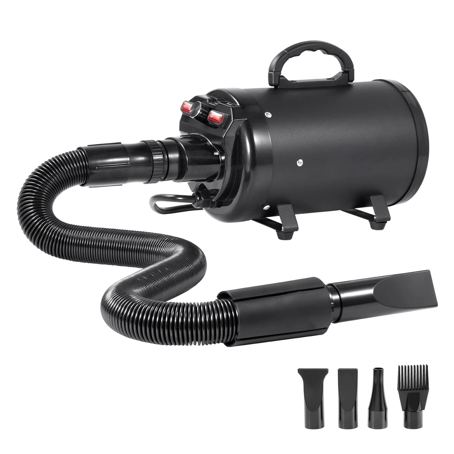 SucceBuy Dog Hair Dryer With Adjustable Speed Four Nozzles