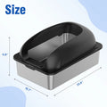Stainless Steel Cat Litter Box with Lid