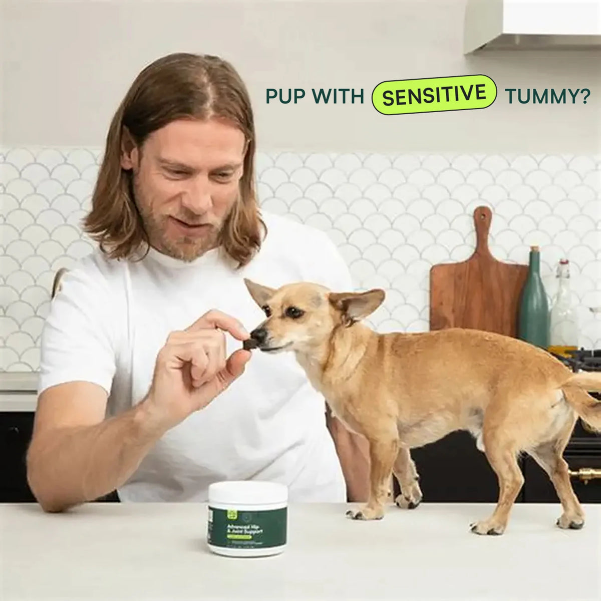 Dog Hip & Joint Chews with Glucosamine, MSM & Omega-3 Pet and Home Outlet