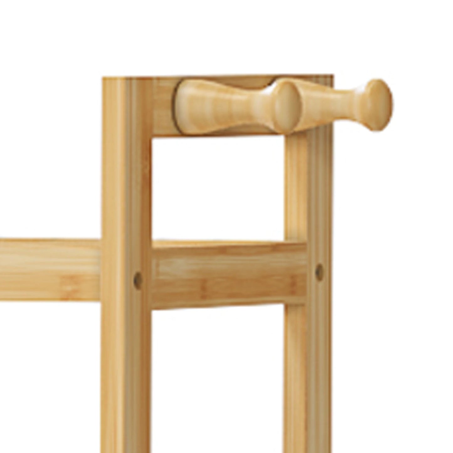 Three Tier Bamboo Over Toilet Bathroom Storage Rack