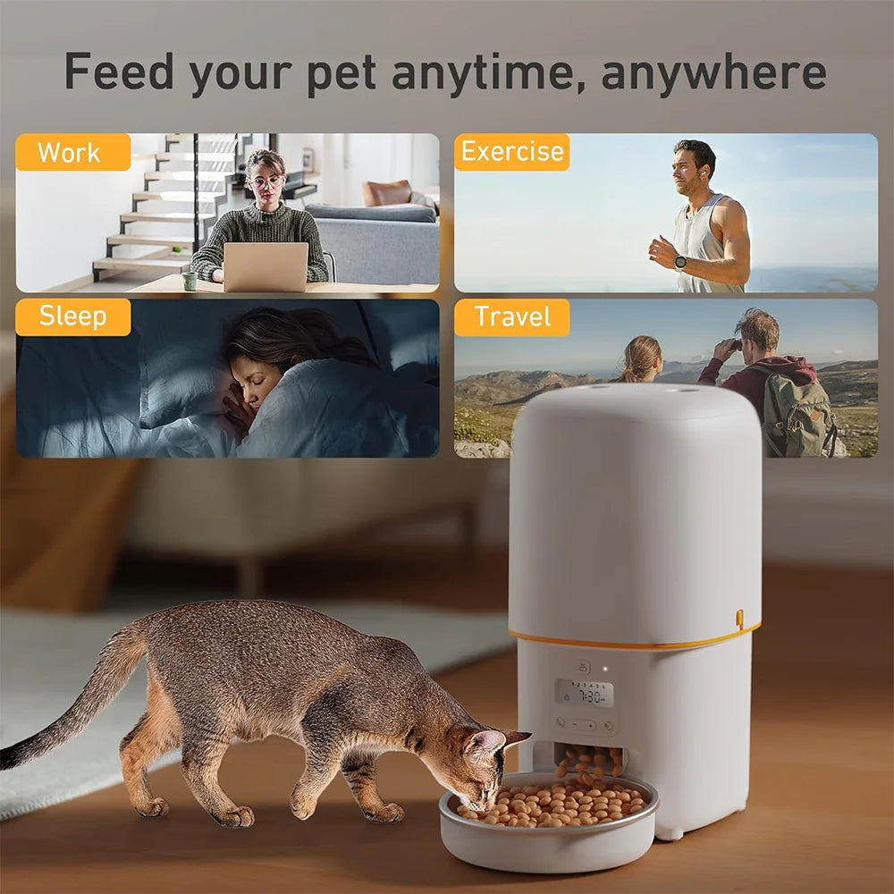 Nityers 4L Automatic Cat Feeder