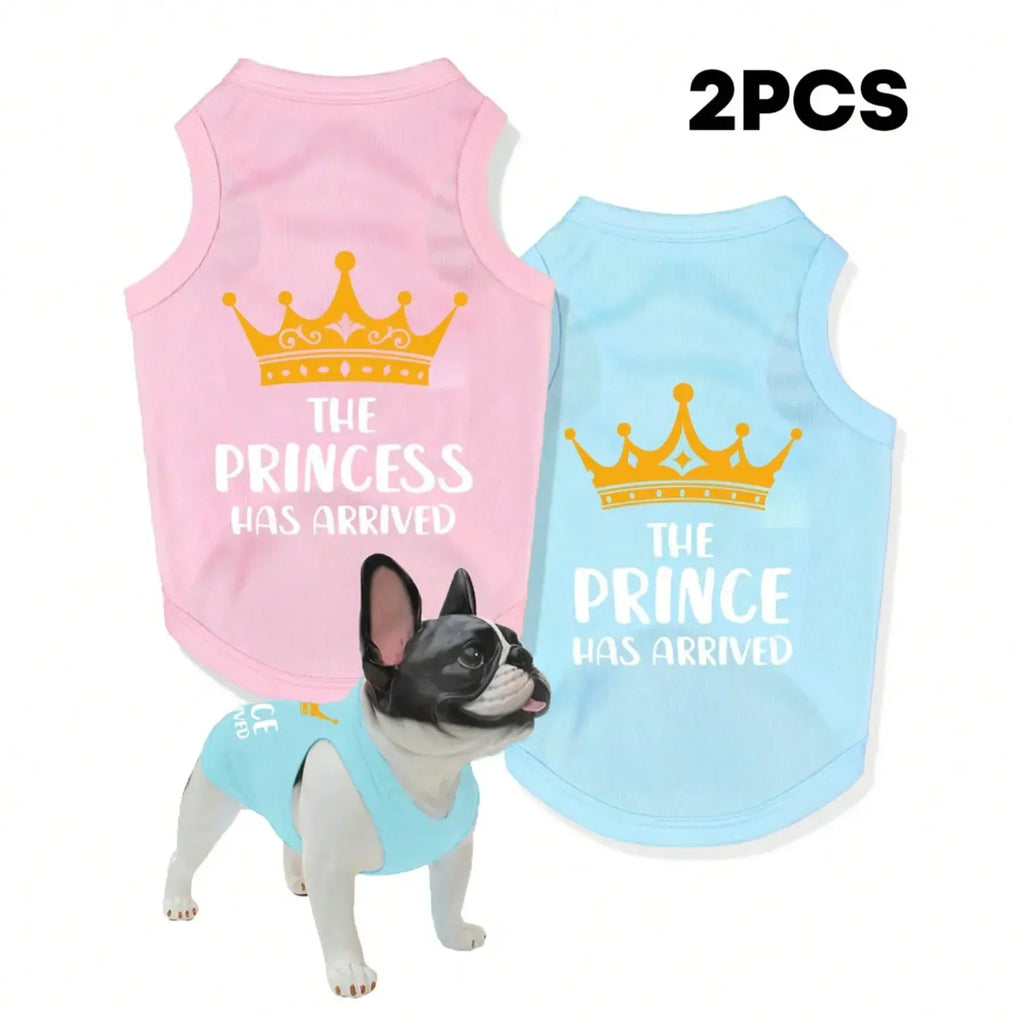 Prince And Princess Pet Vest Set 