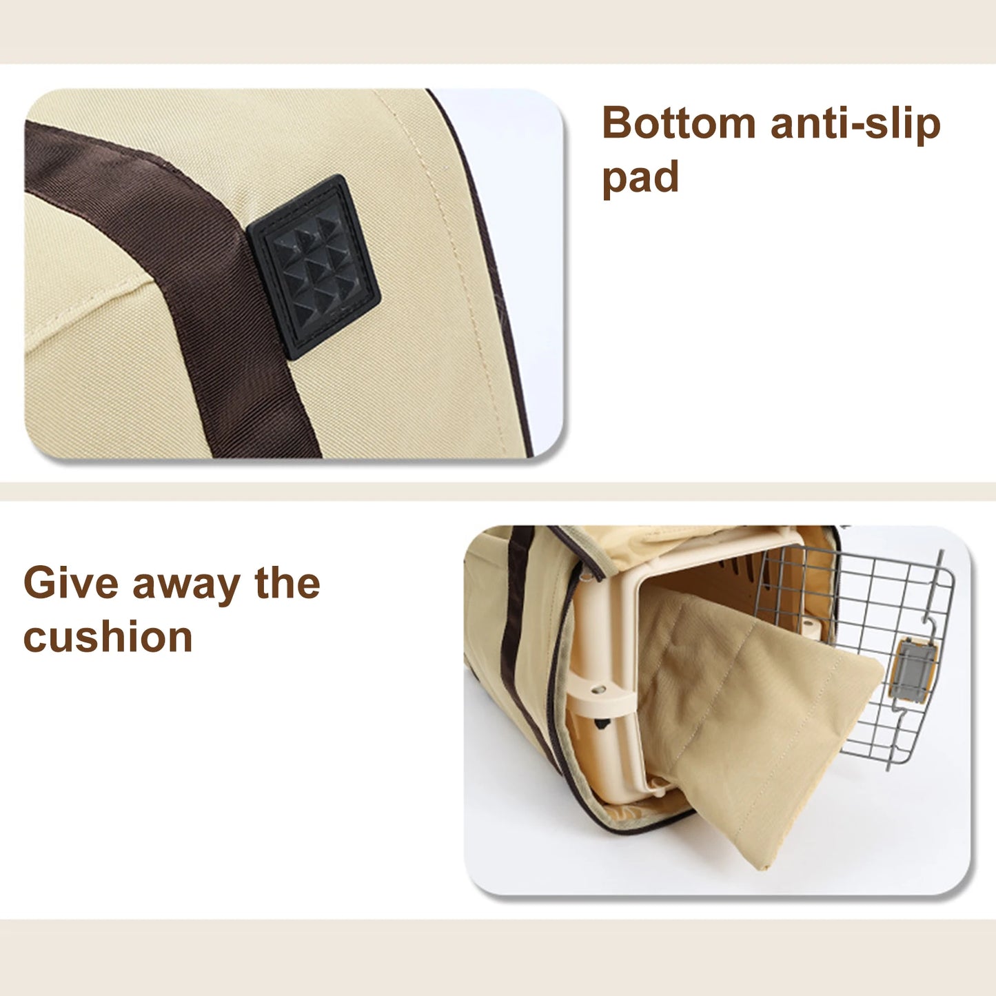 Lightweight Cat Carrier With Breathable Mesh And Comfortable Strap