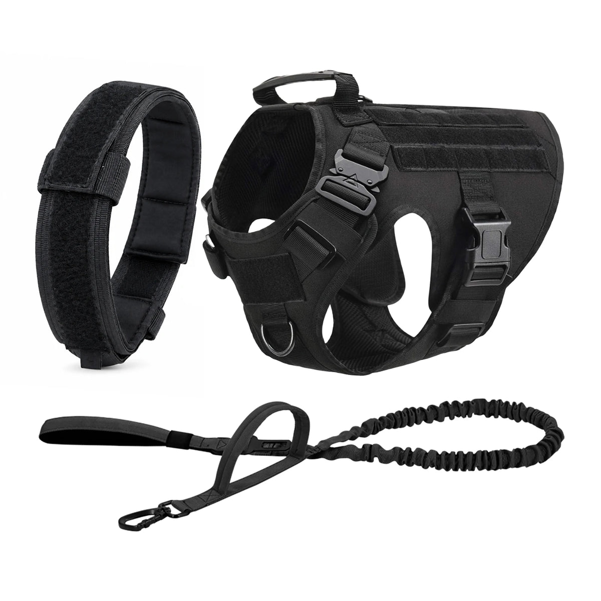 Adjustable Tactical Dog Harness 