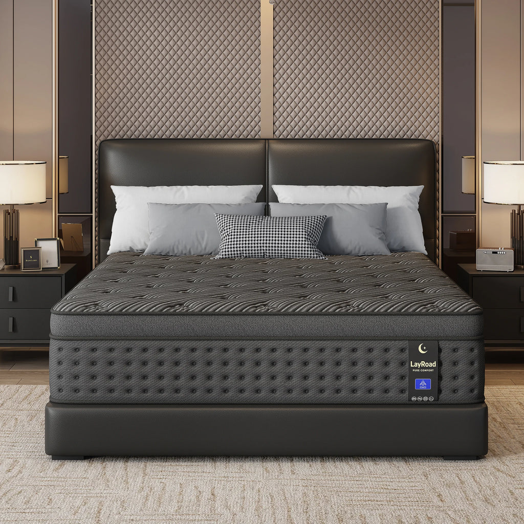 LayRoad Memory Foam Pocket Spring Mattress