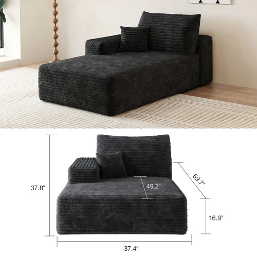 YQXH Cloud Style Modular Sectional Sofa With Memory Foam Cushions
