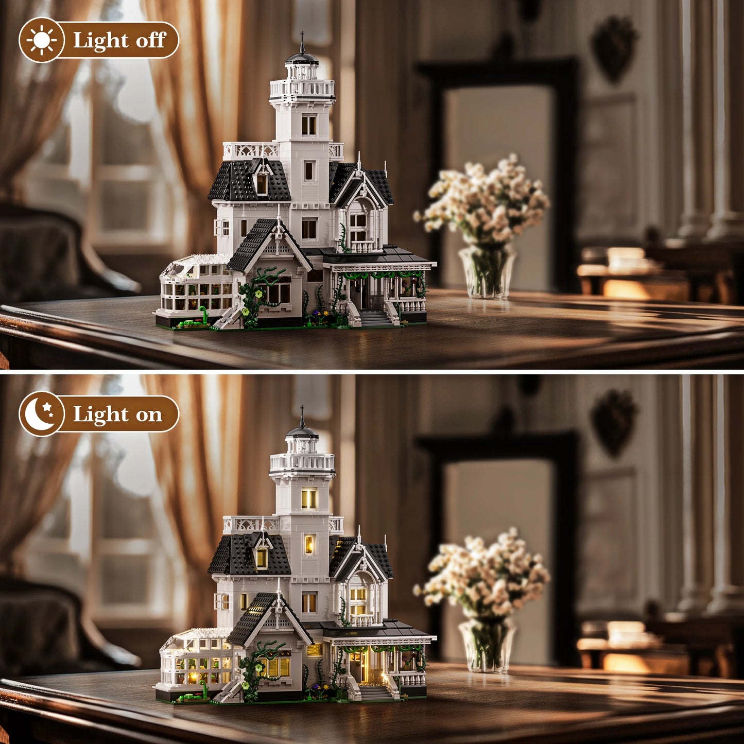 Magic House LED Building Set Victorian Model For Adults