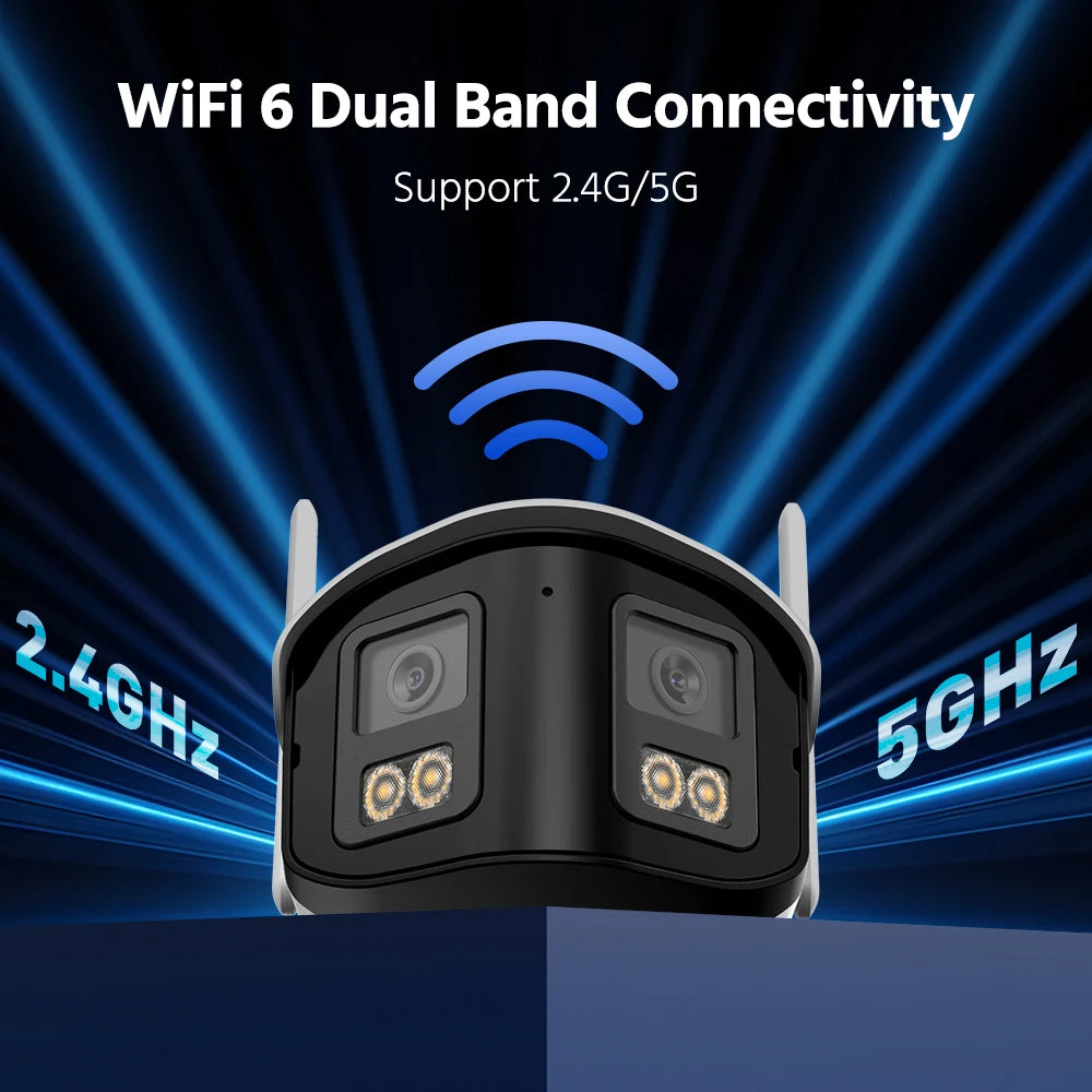 ANNKE 4MP Dual Lens WiFi Security Camera With Night Vision
