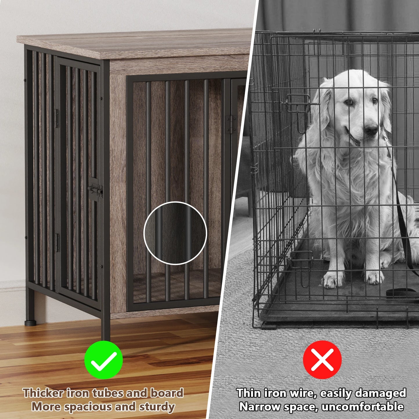 Heavy Duty Dog Kennel Table Television Stand And Plant Stand