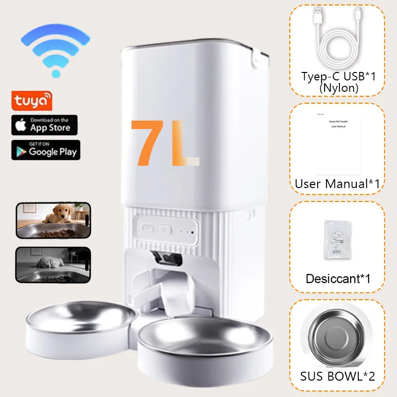 7L Smart Pet Feeder