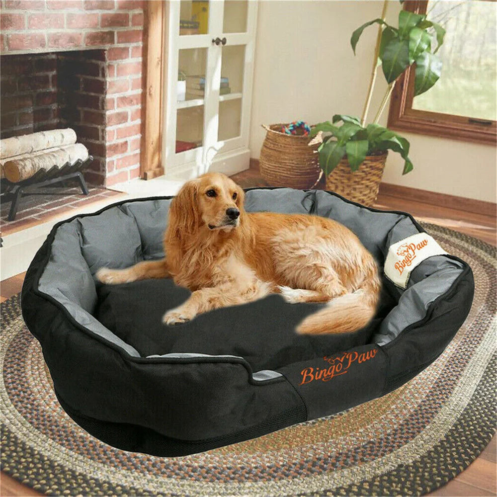 Borwart Waterproof Orthopedic Dog Bed With Removable Washable Cover