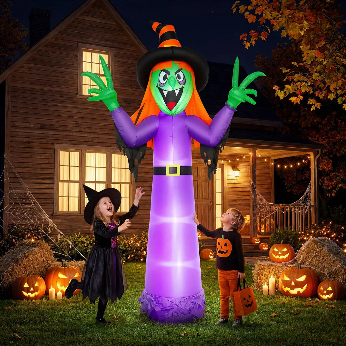 Halloween Inflatable Witch Outdoor