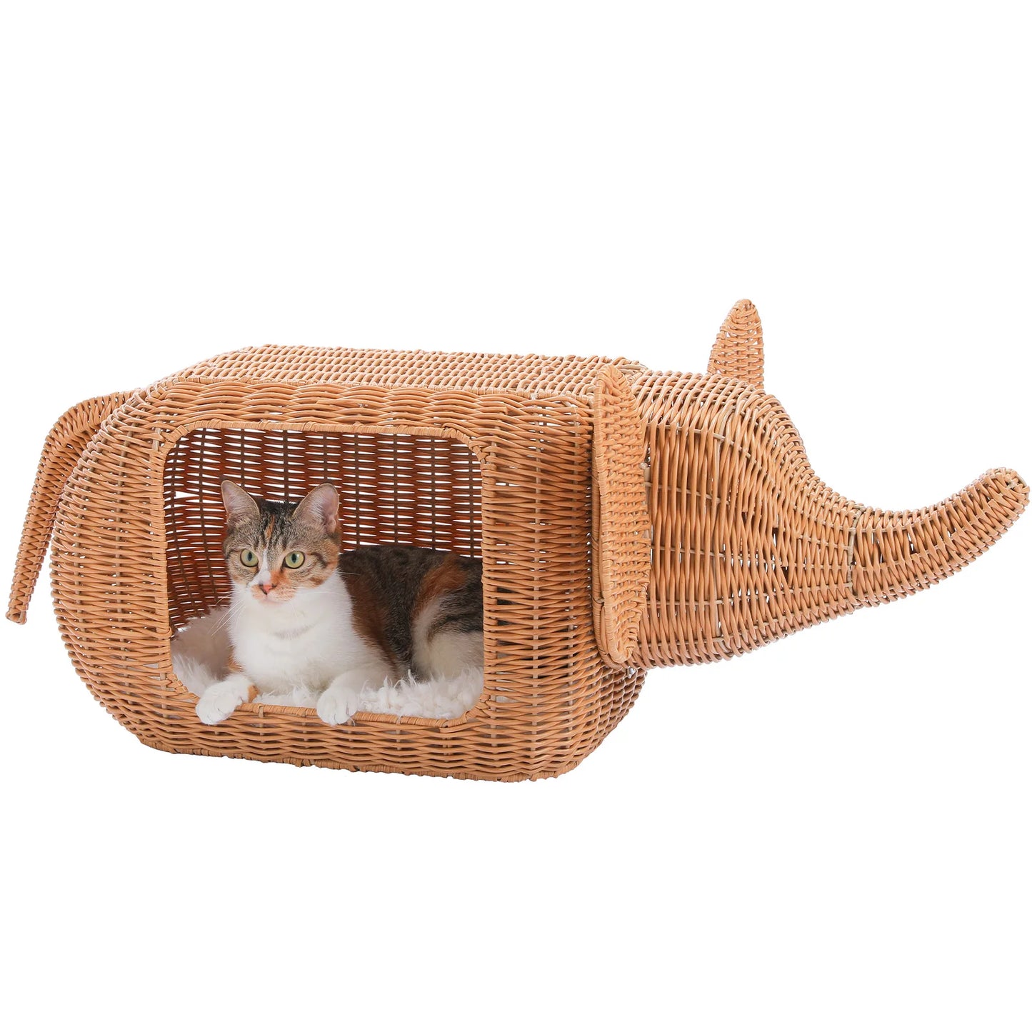PAWZ Road CN Elephant Cat Condo With Plush Cushion