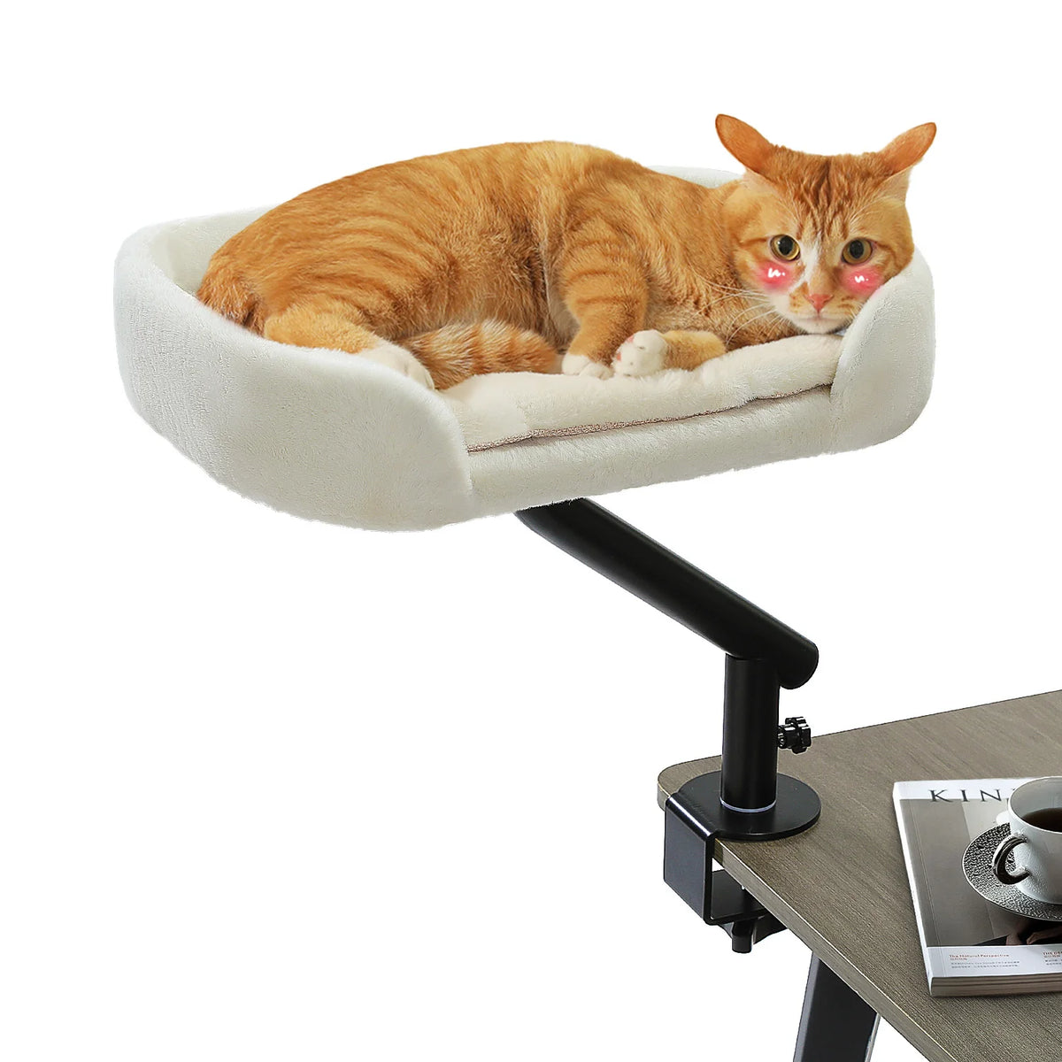 PAWZ Road Cat Desk Bed 360° Rotatable Hammock For Cats Pet and Home Outlet