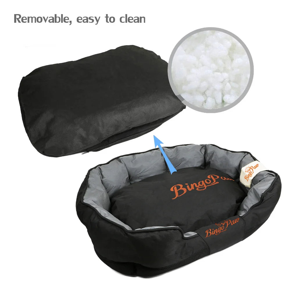 Borwart Waterproof Orthopedic Dog Bed With Removable Washable Cover