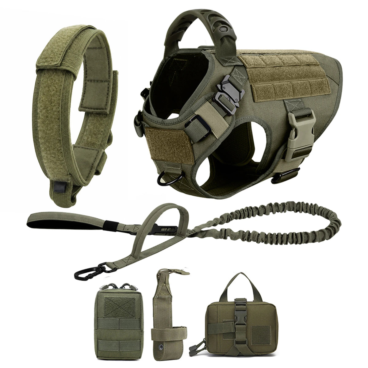 Heavy-Duty No-Pull Tactical Dog