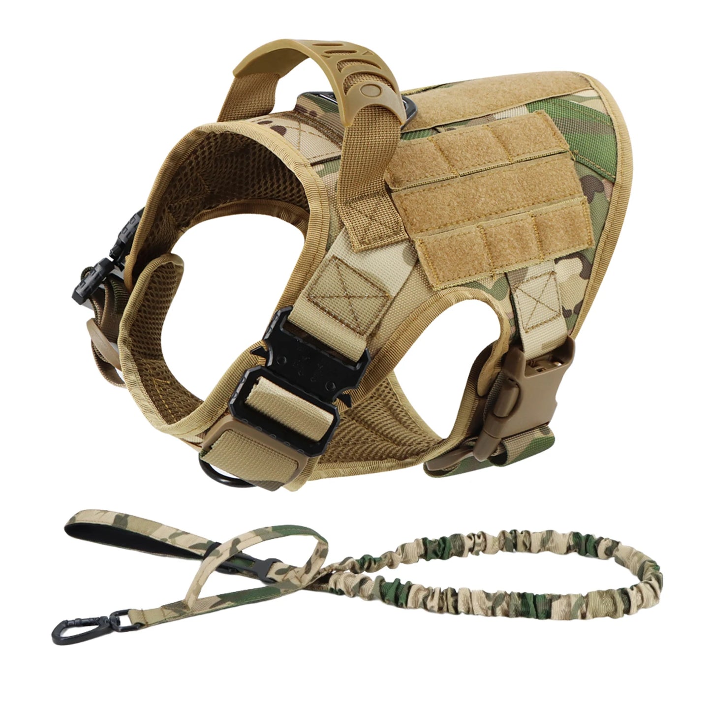 PETRAVEL Large Dog Harness Leash Set For Training And Walking