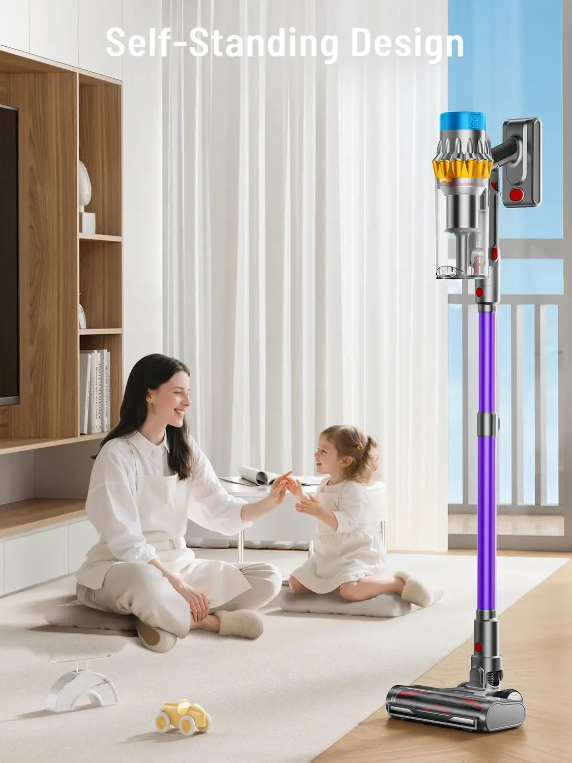 VAKERR X15 Pro Cordless Vacuum Cleaner 65KPa Suction Performance