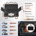 SucceBuy Back Seat Extender Dog Car Hammock With Mesh Window Pet and Home Outlet