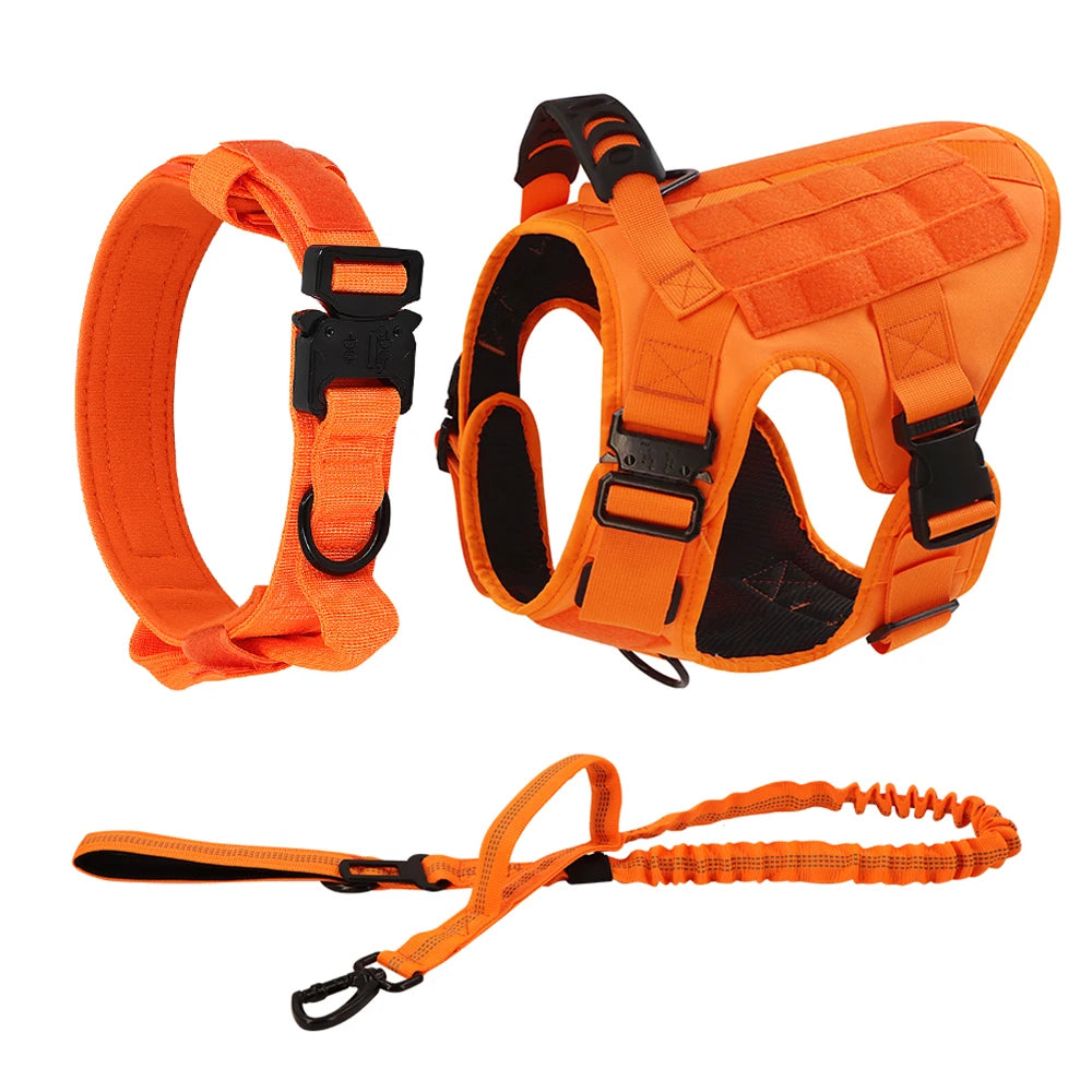 Military Camouflage Adjustable Dog Harness