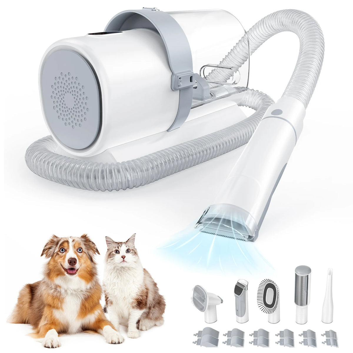 JHK Pet Grooming Vacuum Kit 