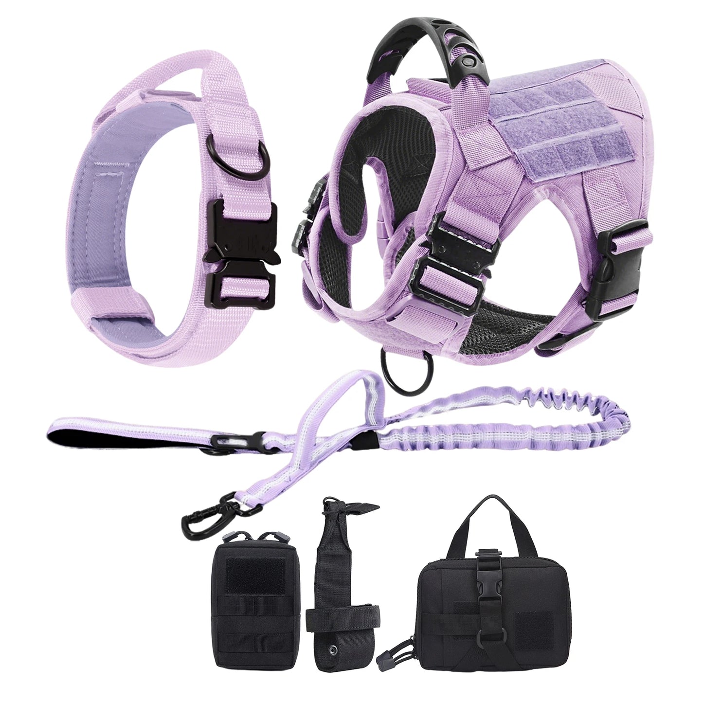 Military Camouflage Adjustable Dog Harness