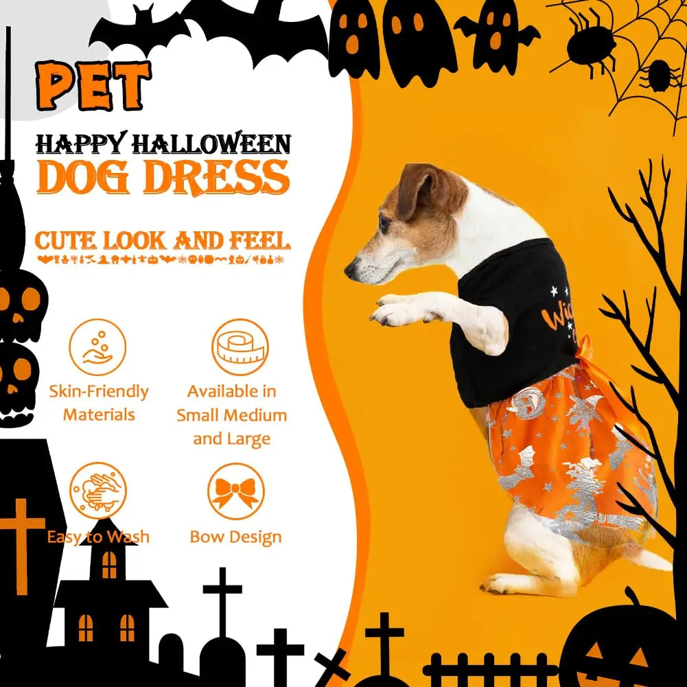 Halloween Dog Dress