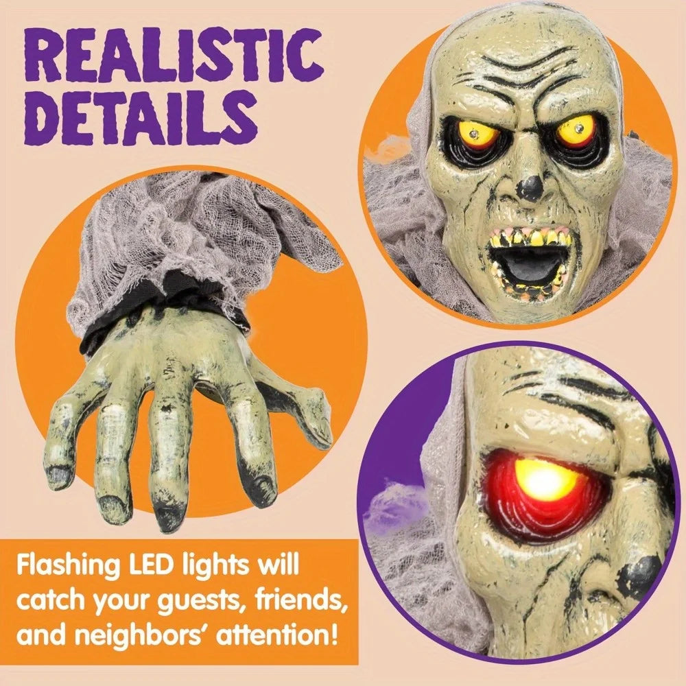 Animated Groundbreaker Zombie