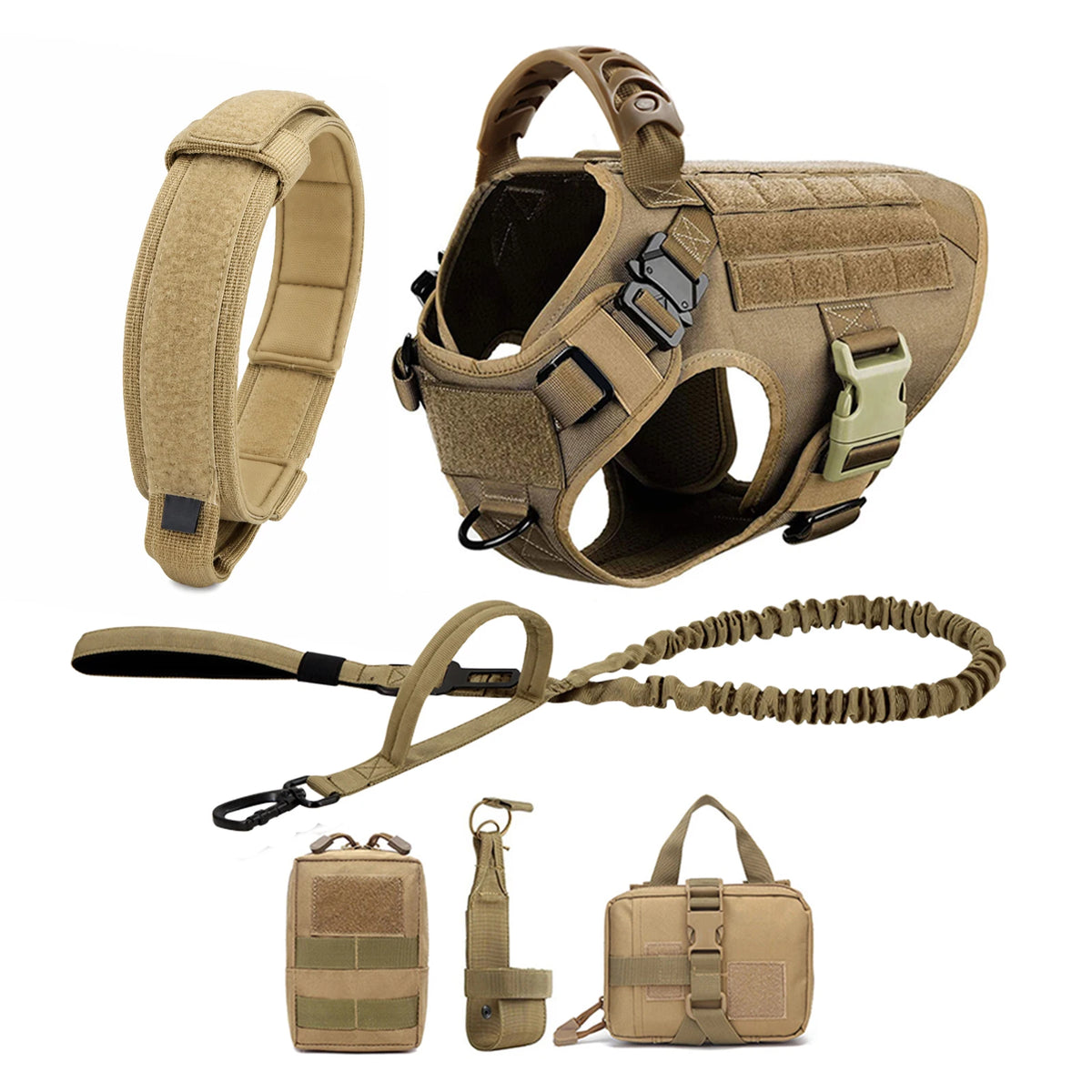 Heavy-Duty No-Pull Tactical Dog