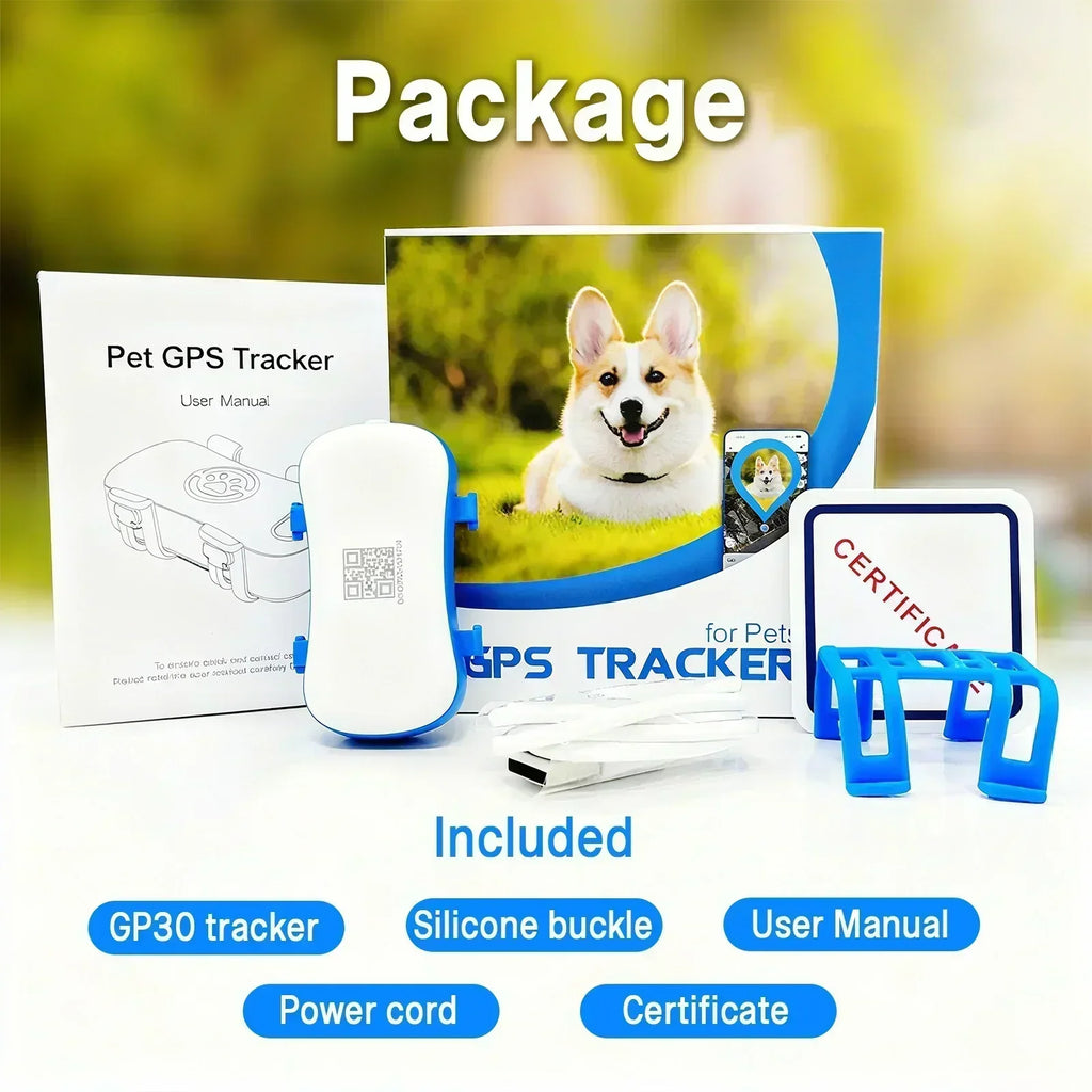WANWAYTECH GPS Pet Tracker 4G Real Time Tracking IP67 Waterproof Pet and Home Outlet