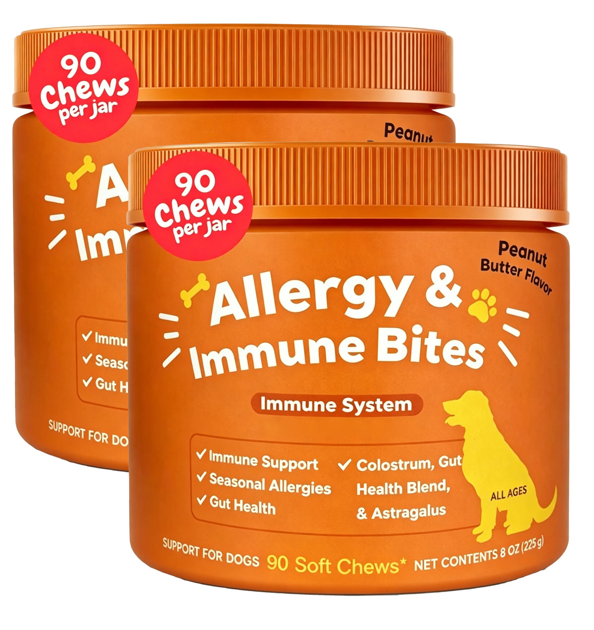 Dog Probiotic & Immune Support Soft Chews, 90 Count Pet and Home Outlet
